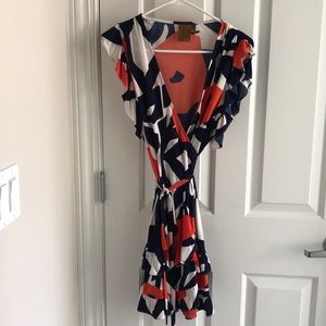 Printed floral dress